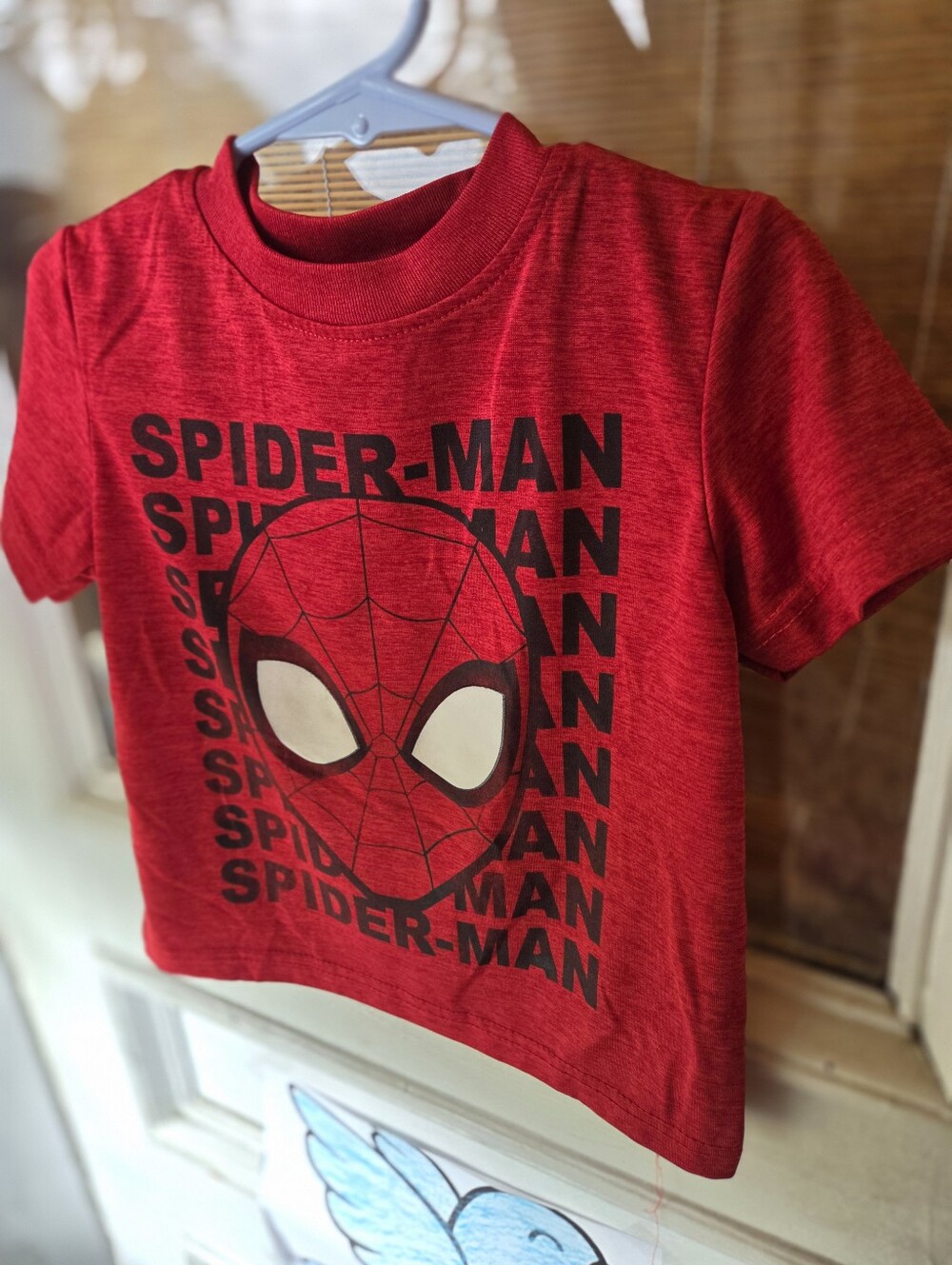 Spider-Man EUC Red Graphic Tee Sz 4